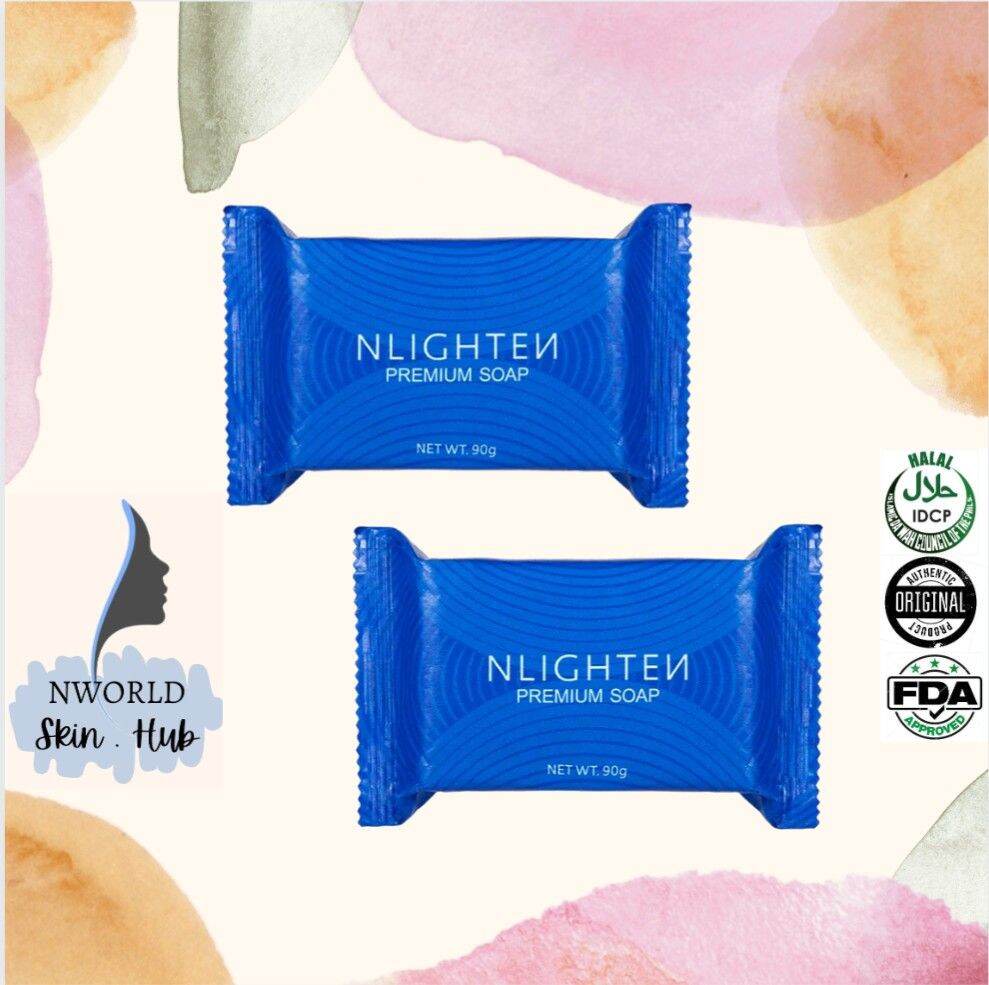 2PCS. Nworld Nlighten Premium Soap