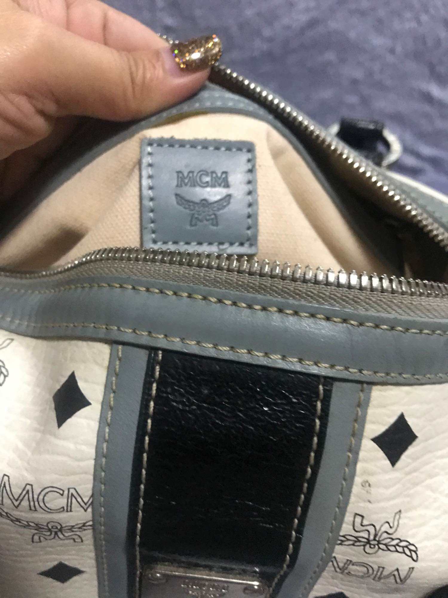 Jual MCM speedy handbag Lion - Jakarta Timur - Ellsia Preloved