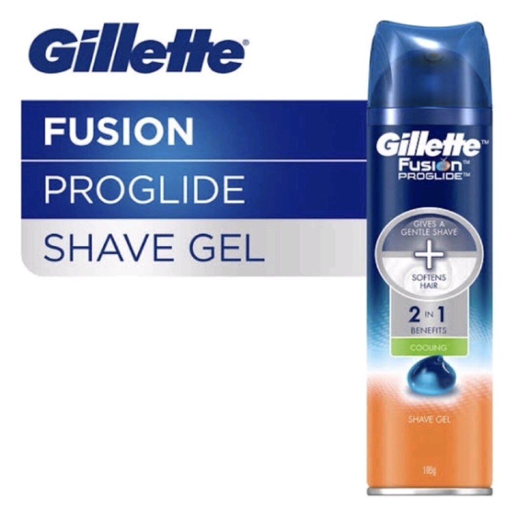Gillette Shaving Gel Fussion ProGlide Cooling Shaving Gel 195g Lazada PH