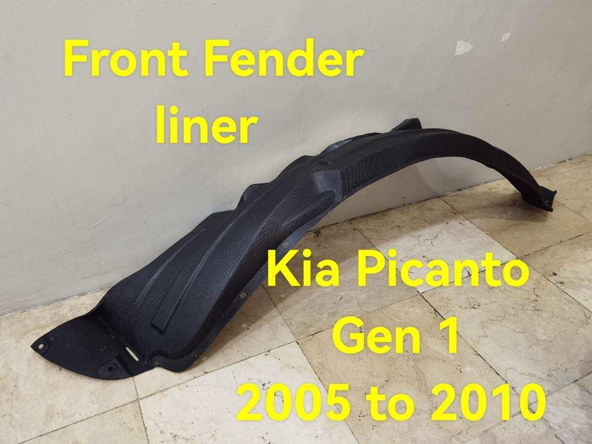 Front Fender liner Kia Picanto Gen 1 2005 2010 Yr model PER SIDE