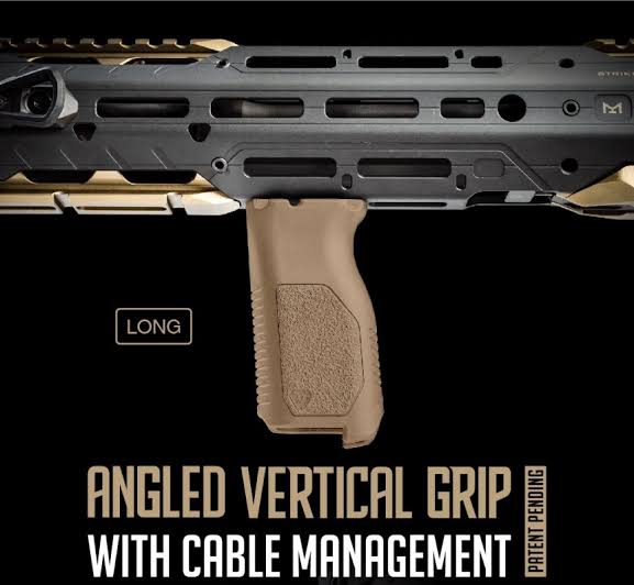 Strike Industries Angled Vertical Grip w/ Cable Management