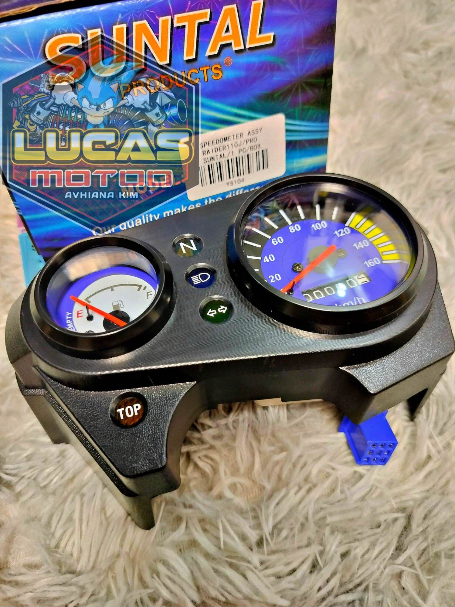 speedometer assy raider j 110 / raider j pro suzuki suntal brand ...