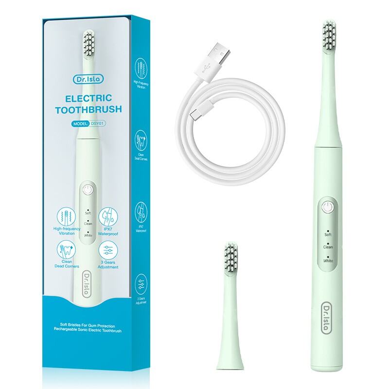 Dr.Isla DYS01 Electric Toothbrush Rotation Rechargeable 3 Modes