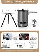 Fire-Maple | Windproof Portable Outdoor Cooking Set for Hiking Camping