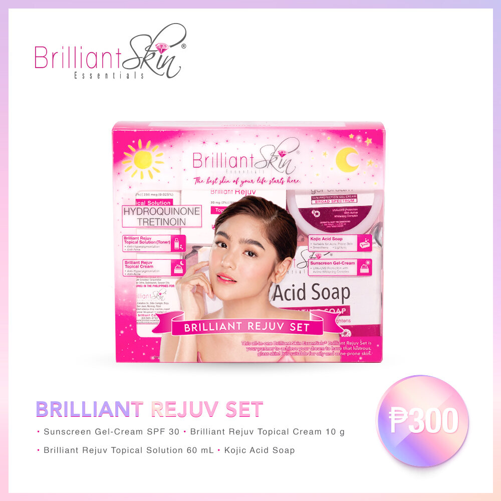 AUTHENTIC Brilliant Skin Rejuvenating REJUV Facial Set