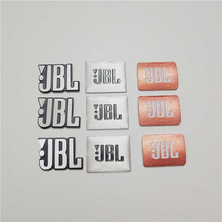 Paire De Logos JBL 4325 – Aluminium Vintage Pour Façade, 2 Pièces, Neuf