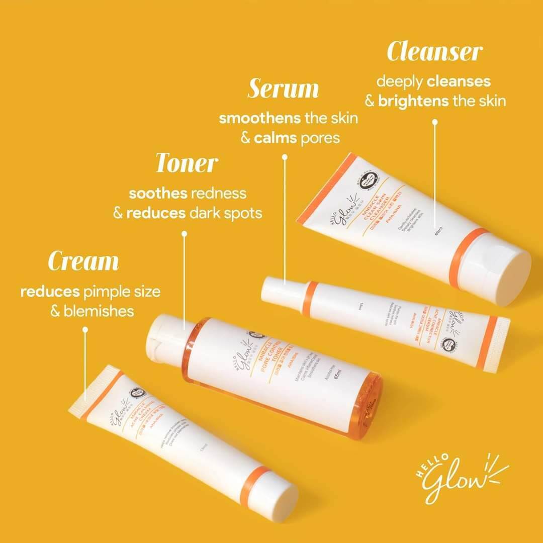 Hello Glow Blemish Miracle Set Lazada PH