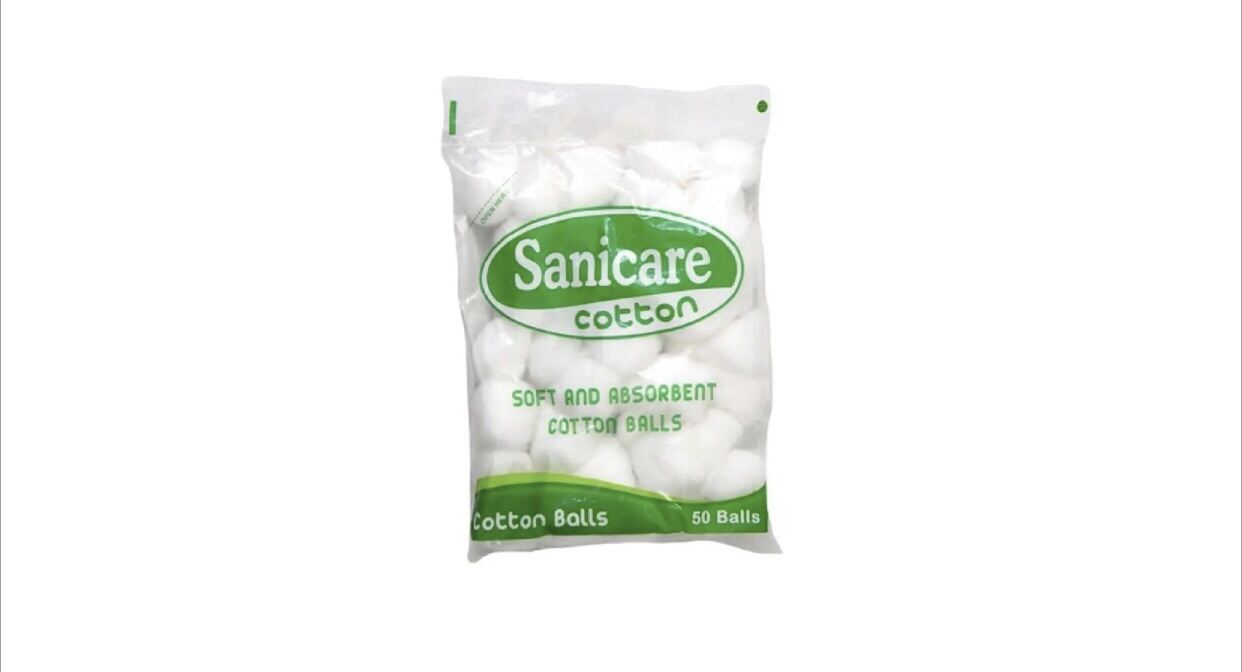 Sanicare Cotton balls 50 balls Lazada PH