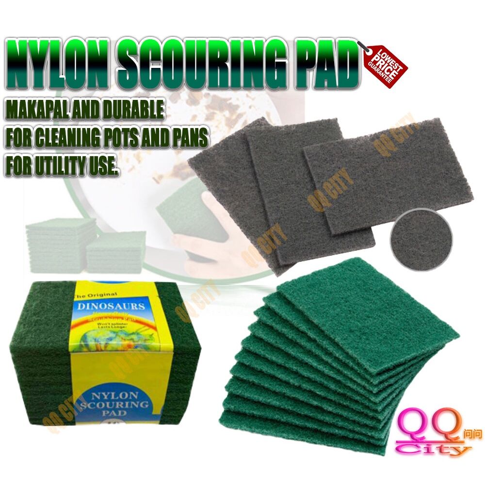 10pcs nylon scouring pad Lazada PH