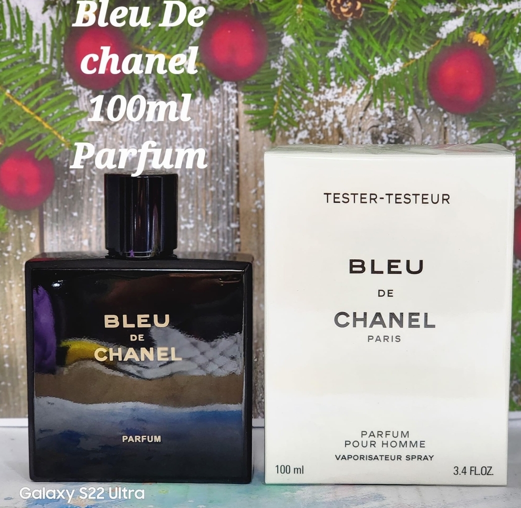 Authentic Tester Chanel Bleu Perfume for Men 100 ml
