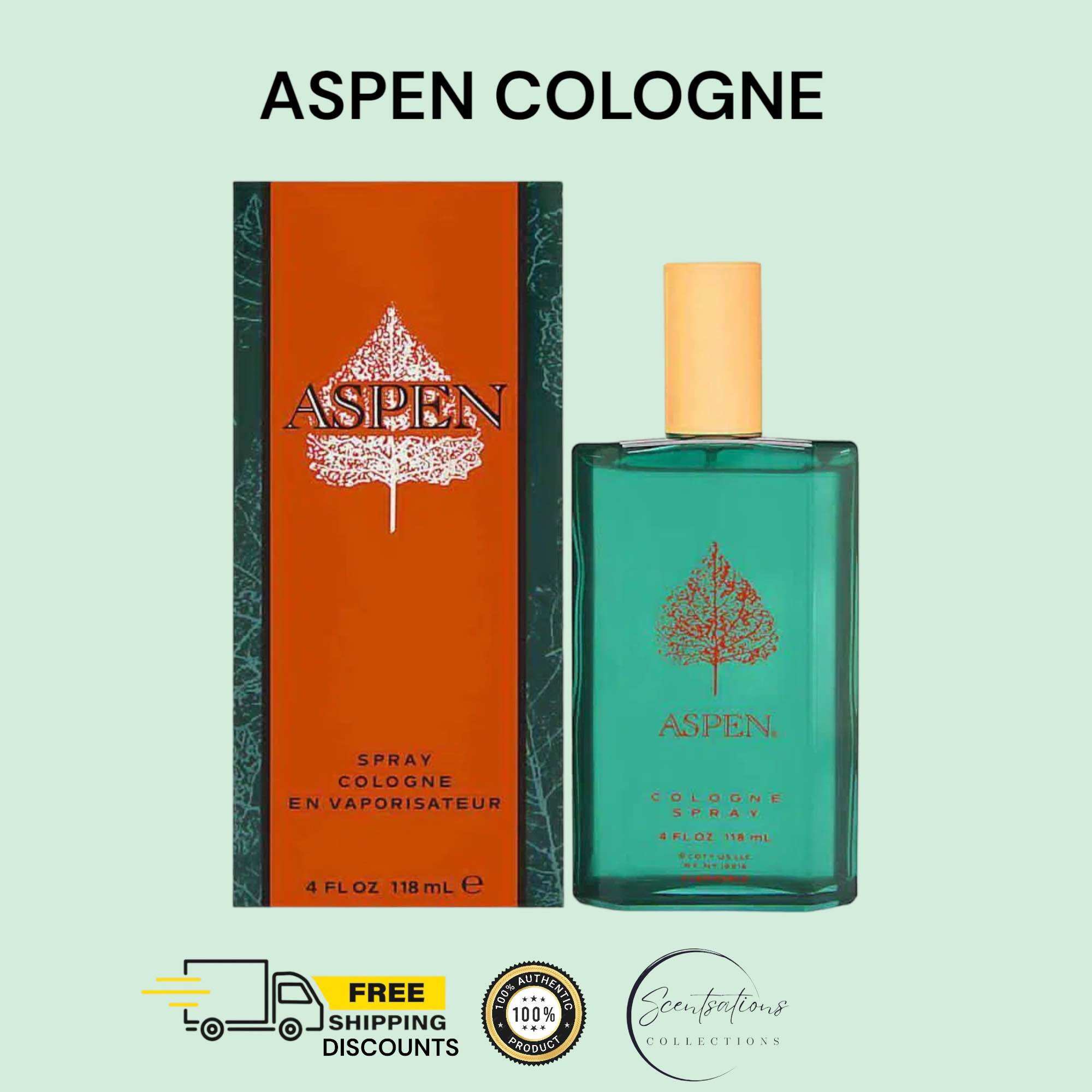 Aspen Perfume for Men 118ml Premium Eau De Toilette Guaranteed