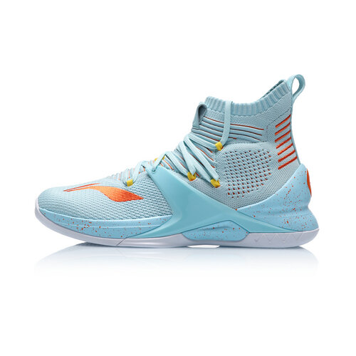 Li Ning Blocked Basketball Shoes Wade Block Men's Shoes Professional