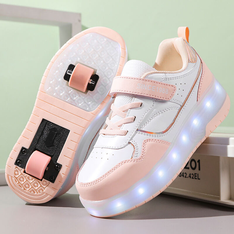 Heelys Girl Invisible Skates Retractable Children Harness Wheels Shoes ...