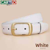 CARTELO | Womens Simple & Trendy Leather Belt