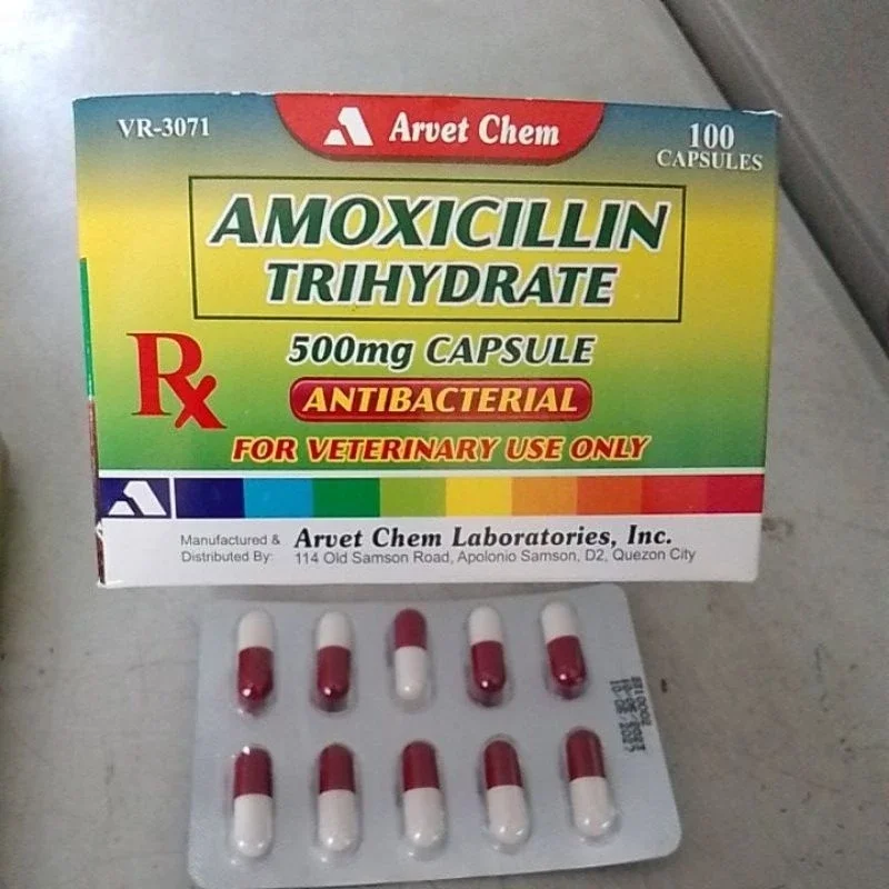 Amoxicillin 500MG, 10'S/PER Banig for veterinary use only