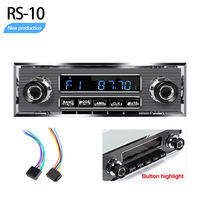 Grandnavi 1 Din Car Radio MP3 Player Classic Car Retro Audio Stereo Support FM AUX EQ USB Input In-dash Bluetooth For Benz