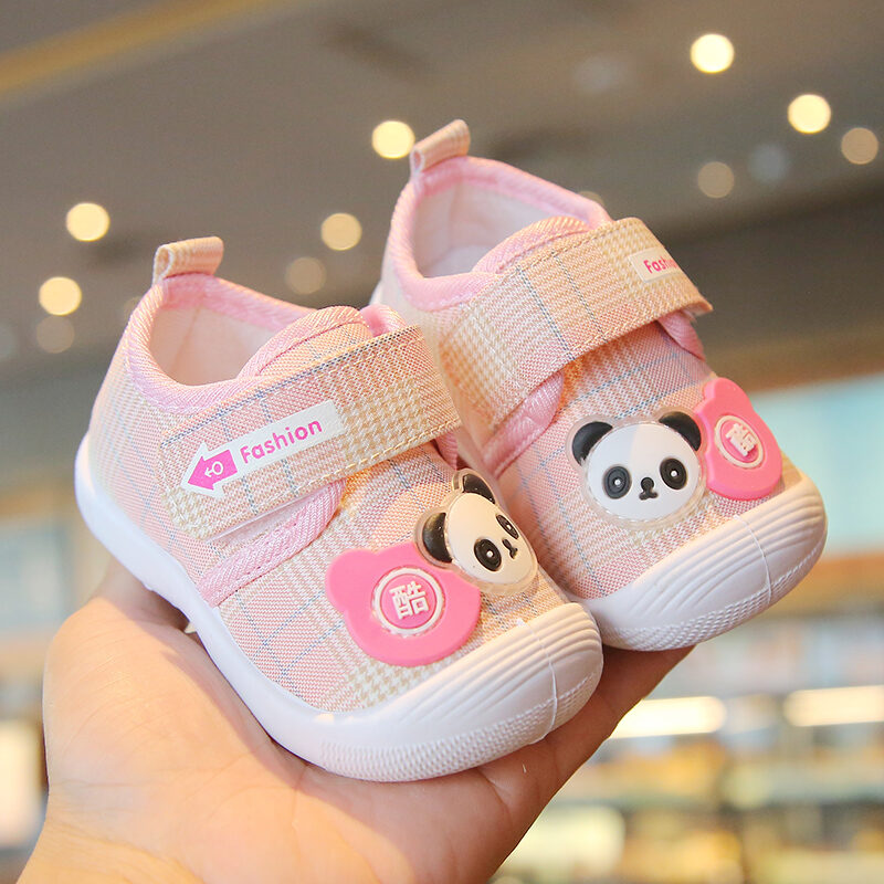 Autumn and Winter Warm Baby Girl Shoes Infant Soft Bottom Toddler