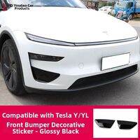Front Fog Light Bracket Appearance Upgrade Decorative  Y-shaped Eyebrow Fanged Styling