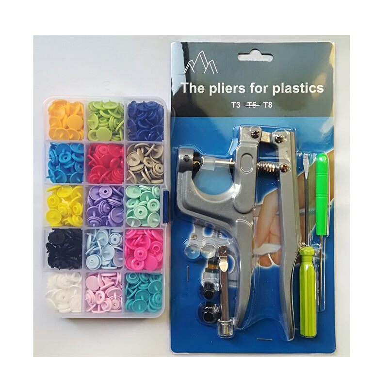 T5 Hualian Resin Snap Fastener Children Plastic Snapper Baby Clothes ...