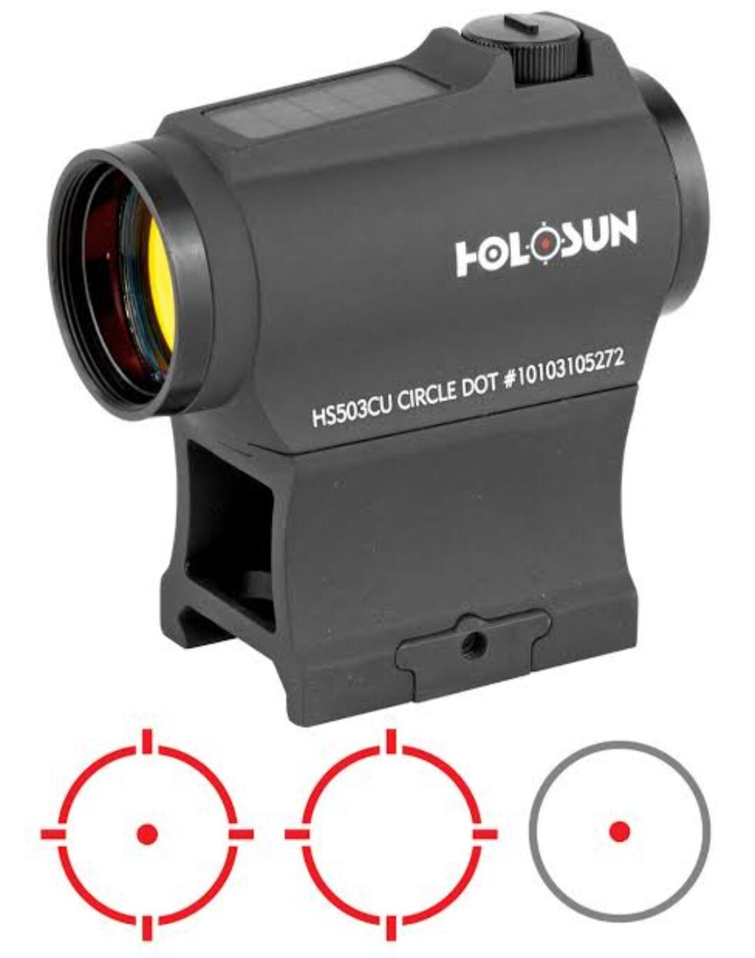 Holosun HS503CU Red dot 2 MOA Circle-Dot | Lazada PH