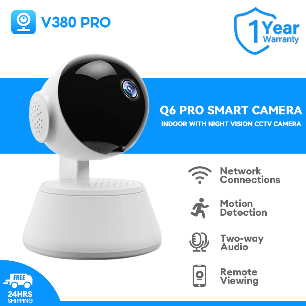 V380 PRO Wireless HD CCTV Camera with 360° Panoramic View