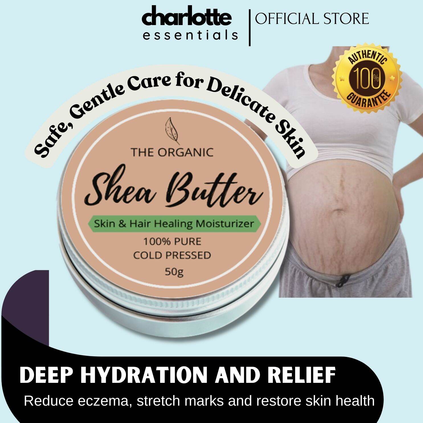 Miracle Healing Shea Butter - Deep Moisturizer with Vitamin E