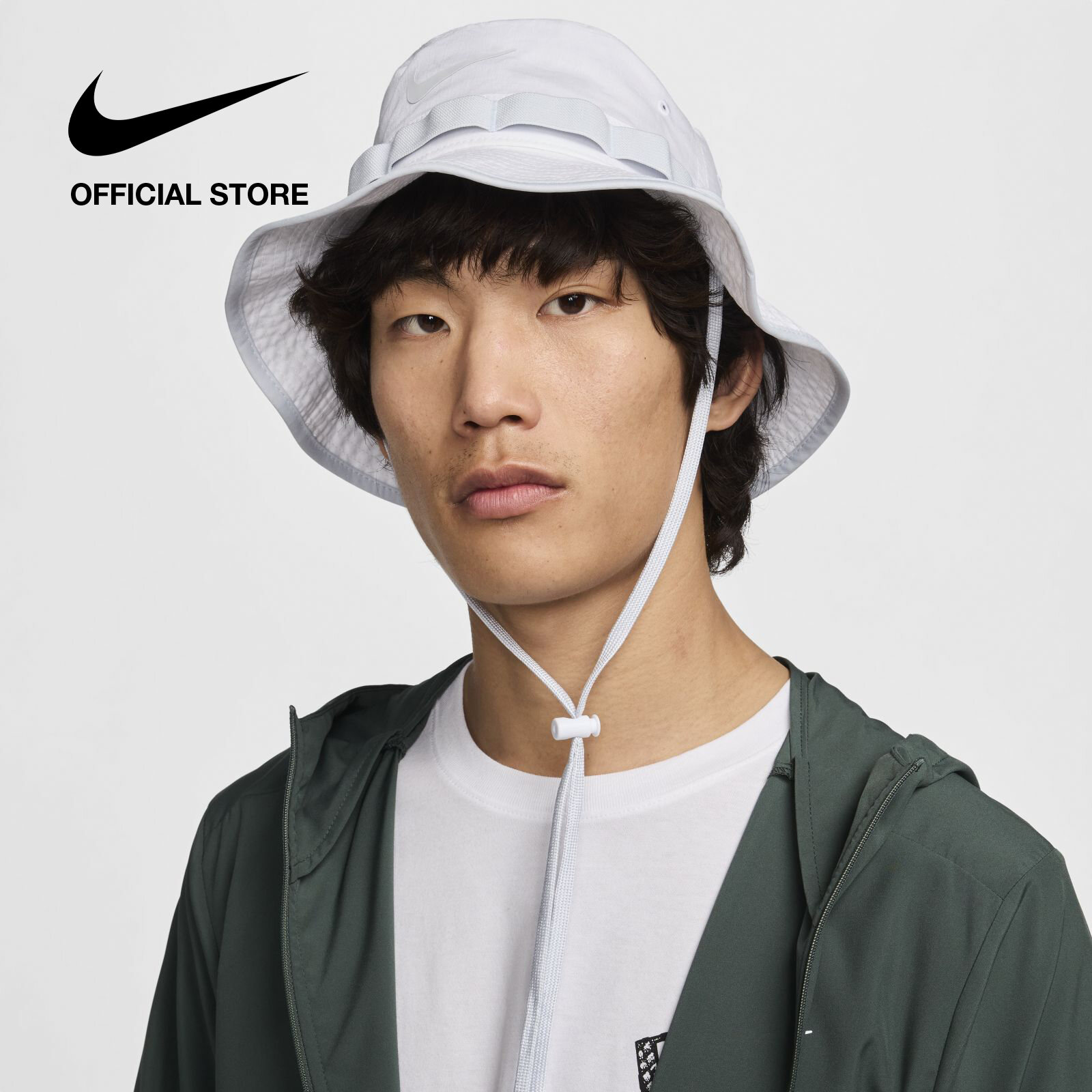 Mũ rộng vành Nike Apex Bucket Hat - White
