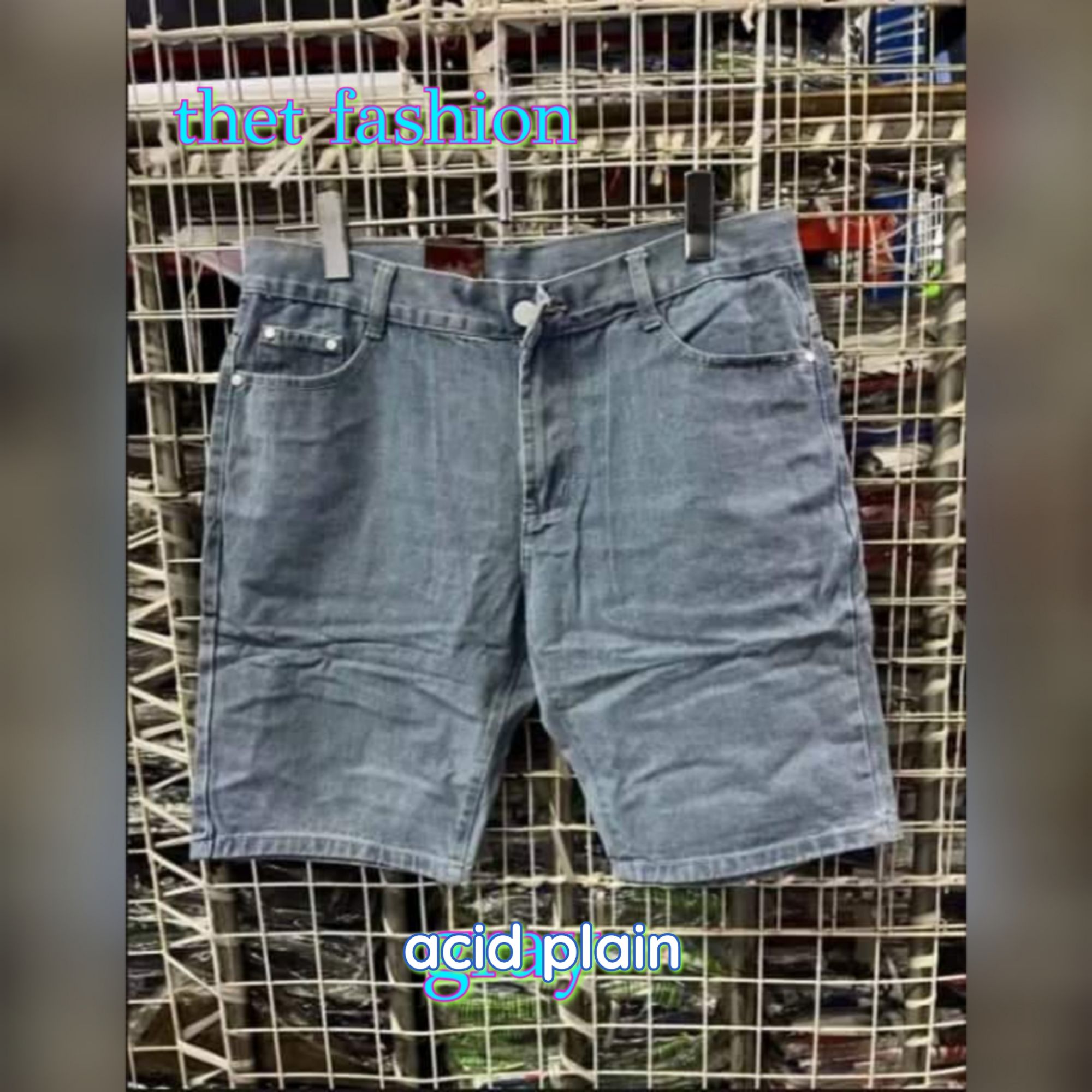 Plain shorts maong w/pocket! | Lazada PH