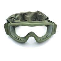 Military Tactical Goggles Windproof Airsoft Paintball Glasses Mens Women War Game Glasses Camping Hiking Sand Prevention UV400