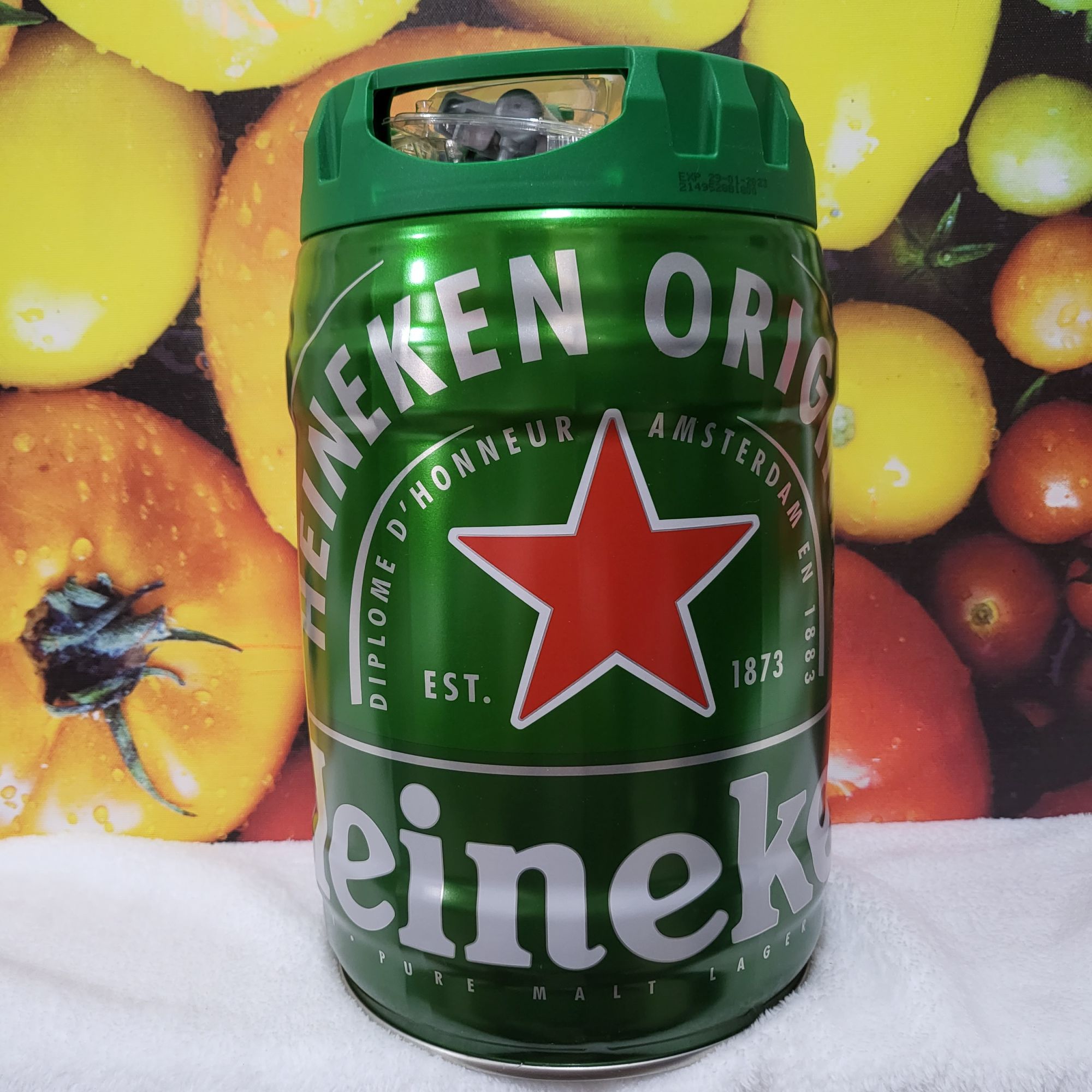 Heineken Original Premium Lager Beer Draugth Keg 5L