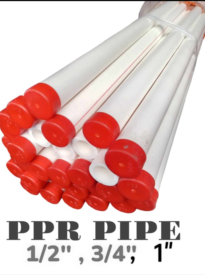 Ppr Pipe 1/2 & 3/4, 1" Sold Per 50cm, 100cm, 150cm Good Quality