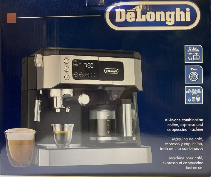 DeLonghi COM530M AllinOne Combination Coffee and Espresso Machine. NEW Lazada PH