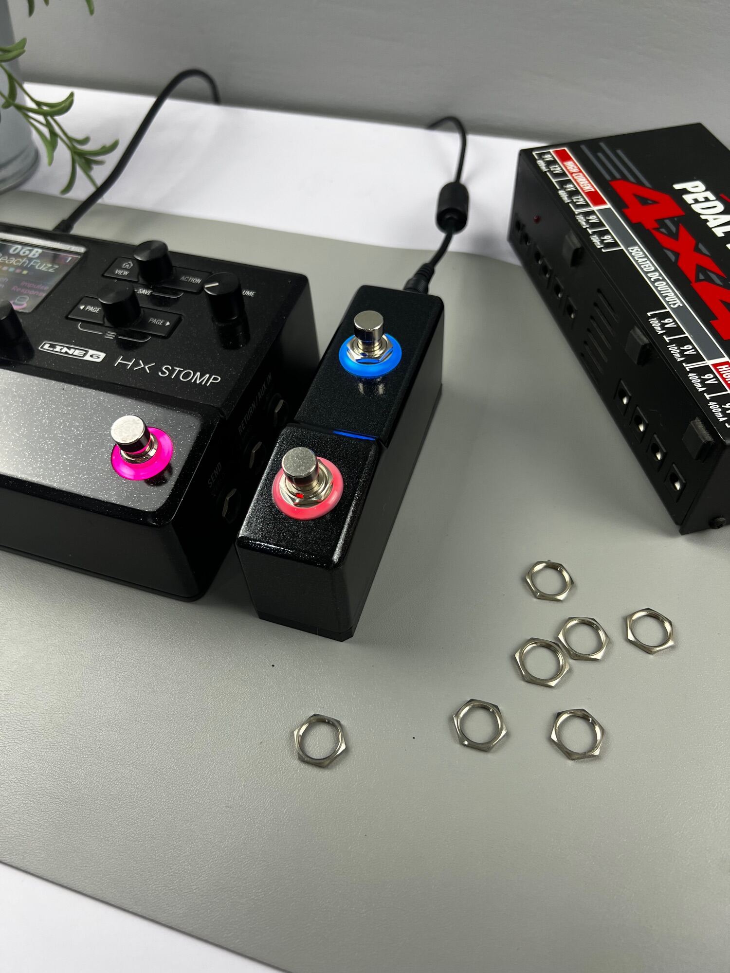 Ninjafox Sidekick HX Dual Switch for Line6 HX Stomp/HX Stomp XL