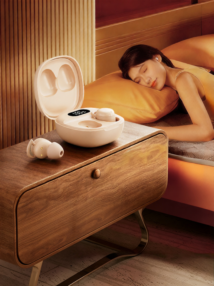 Noise-Canceling Sleep-aided In-Ear Bluetooth Headphones