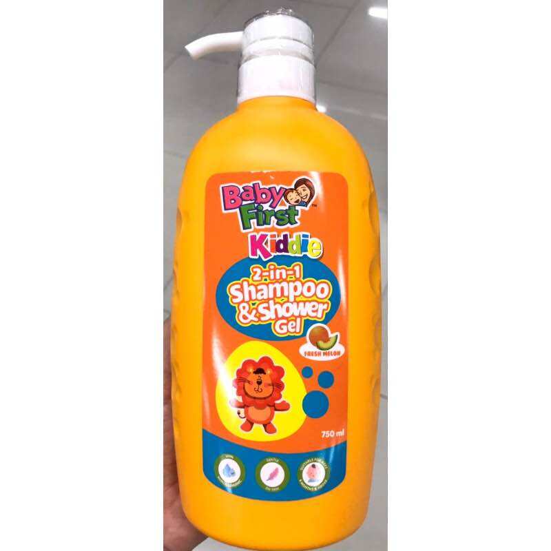 Baby First Kiddie 2 In 1 Shampoo & Shower Gel 750ml. 