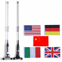 Car Decorative Antenna Edge Clamp Rear Boot Modification Antenna Off-Road Radio Signal Antenna Short Antenna Car Accessories