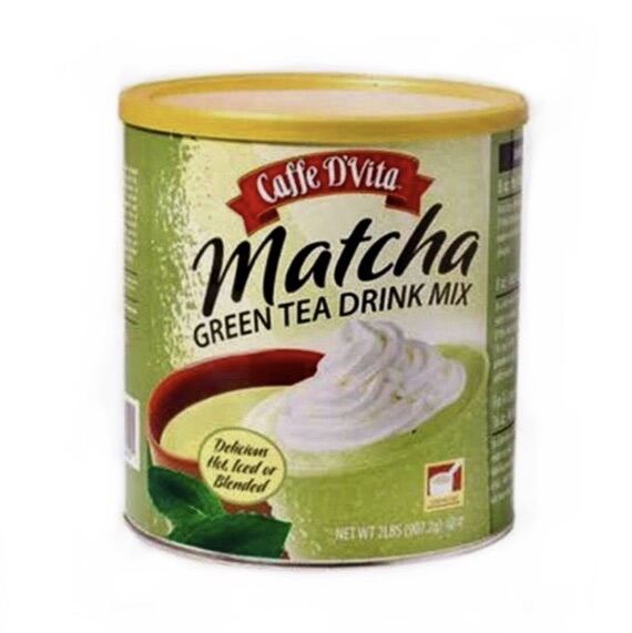 Caffe D’ Vita Matcha Green Tea Drink Mix, 2lbs (907.2g), USA, Expiry 01