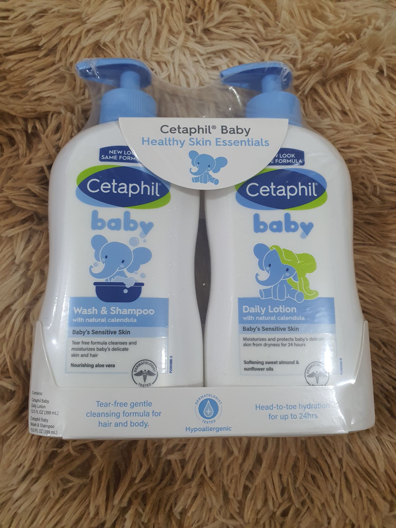 Shop Cetaphil Baby Wash And Lotion Set online | Lazada.com.ph