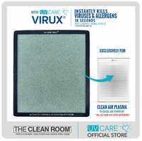 UV Care Clean Air Plasma 6-Stage Air Purifier Biodegradable Medical Grade H13 HEPA Filter (Unit Sold Separately)
