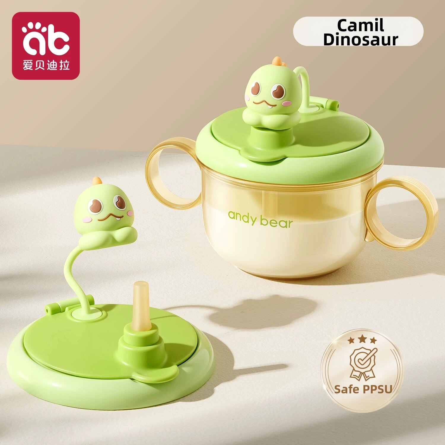 AIBEIDILA | Spill-Resistant Sippy Cup for Toddlers