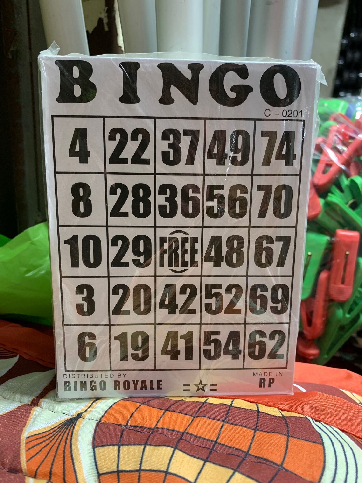 Royal big bingo cards Lazada PH