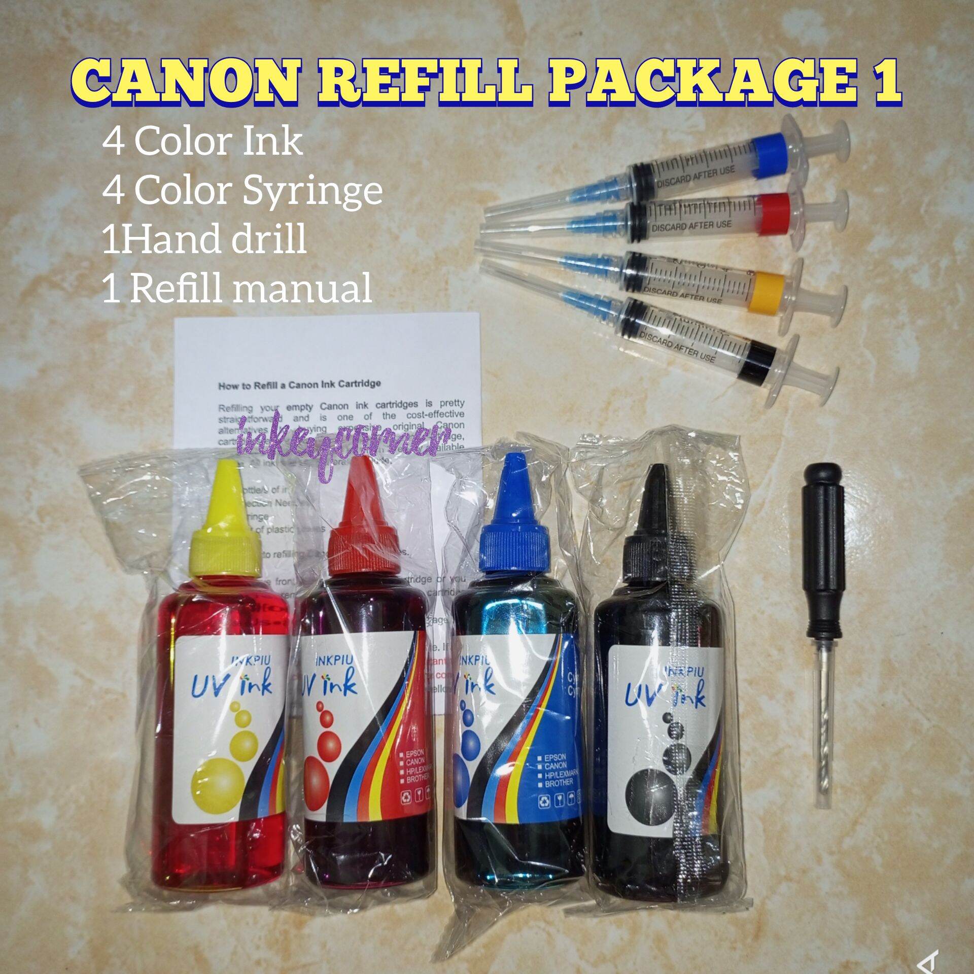 Canon Diy Refill Kit For Cartridge Lazada Ph