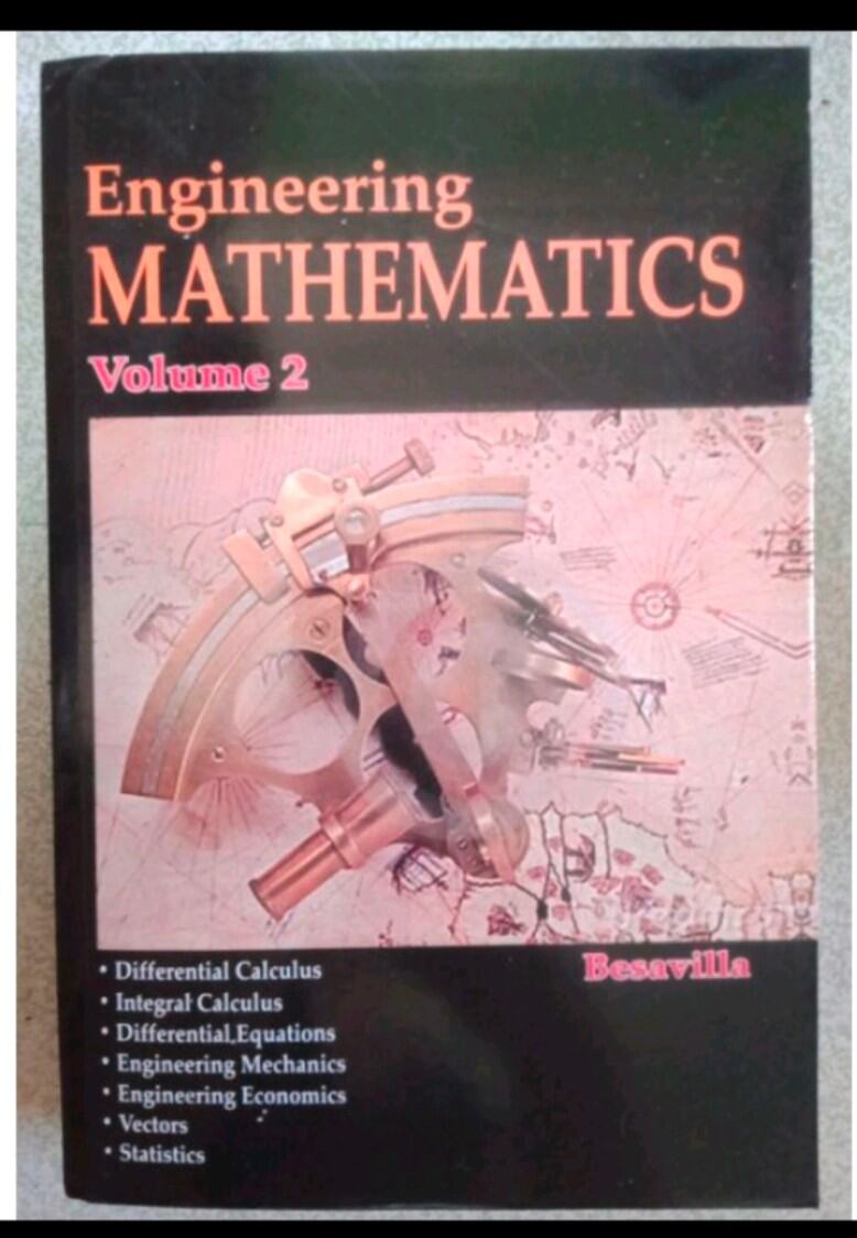 ENGINEERING MATHEMATICS Volume By Besavilla Lazada PH