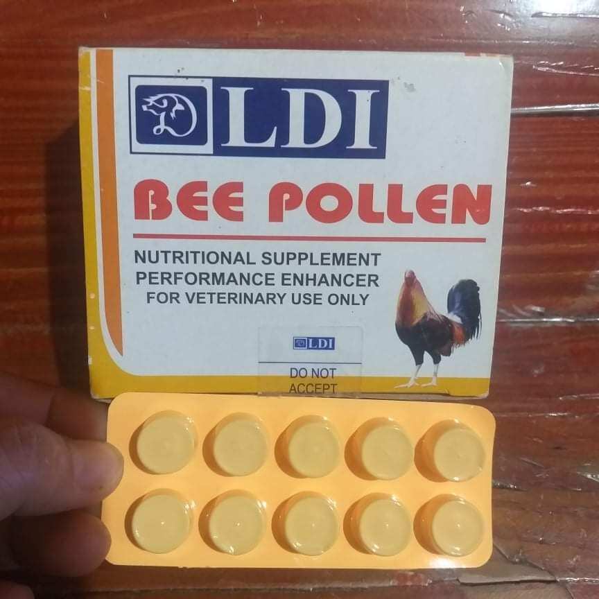 LDI Bee Pollen Tablet for Gamefowl (10 TABLETS) Lazada PH