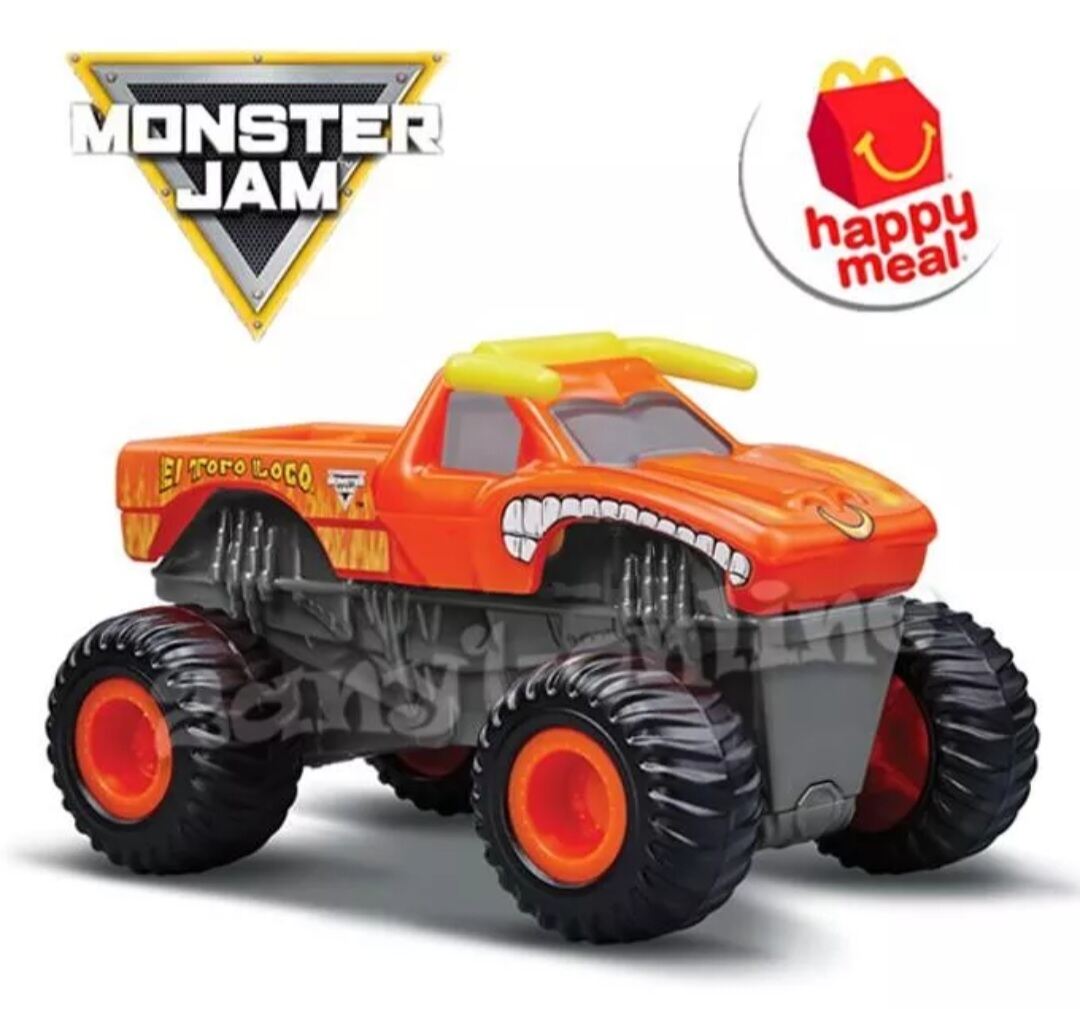 Monster jam cheap happy meal