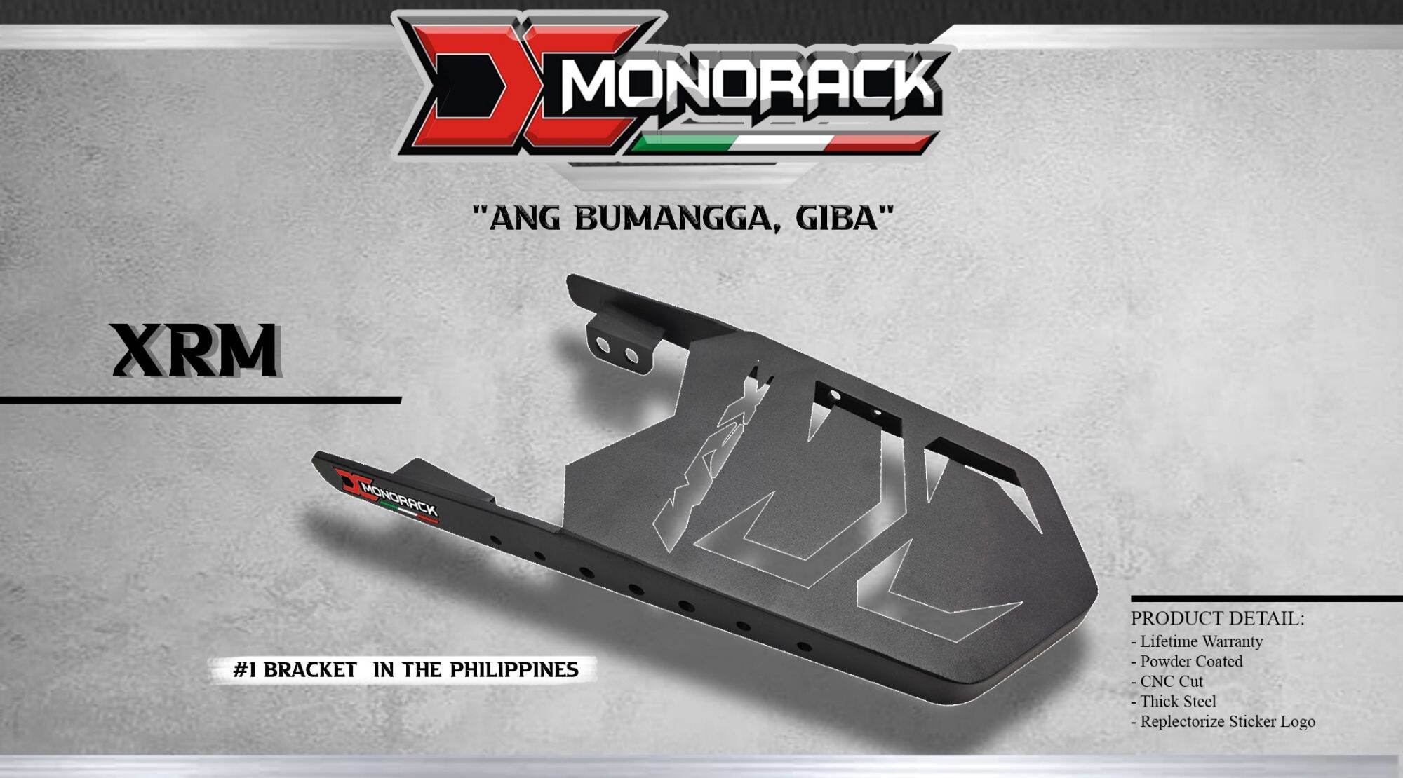 Honda Xrm 110 / 125 / Rs125 Fi / Topbox Bracket / DCmonorack. 