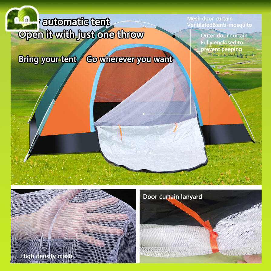 Lightweight Waterproof Pop Up Tent for 2 People - VANBEMMELENOUTDOOR