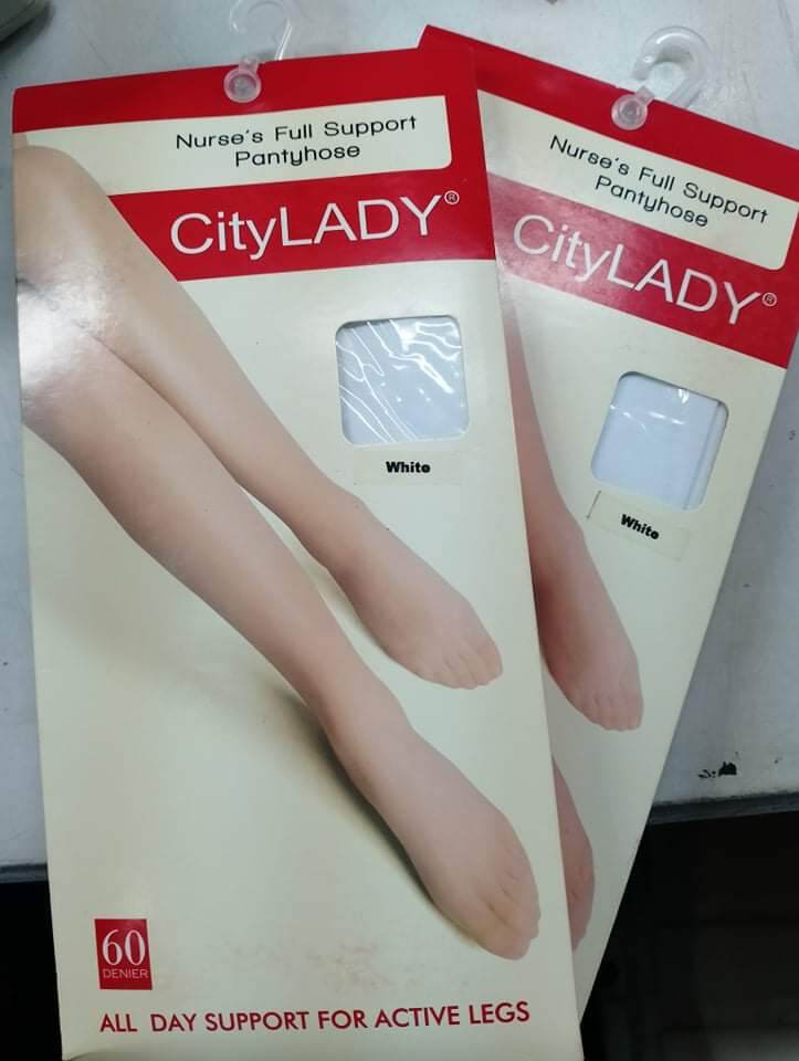 CityLADY original Full support Pantyhose stocking Skintonne Beige or White Lazada PH