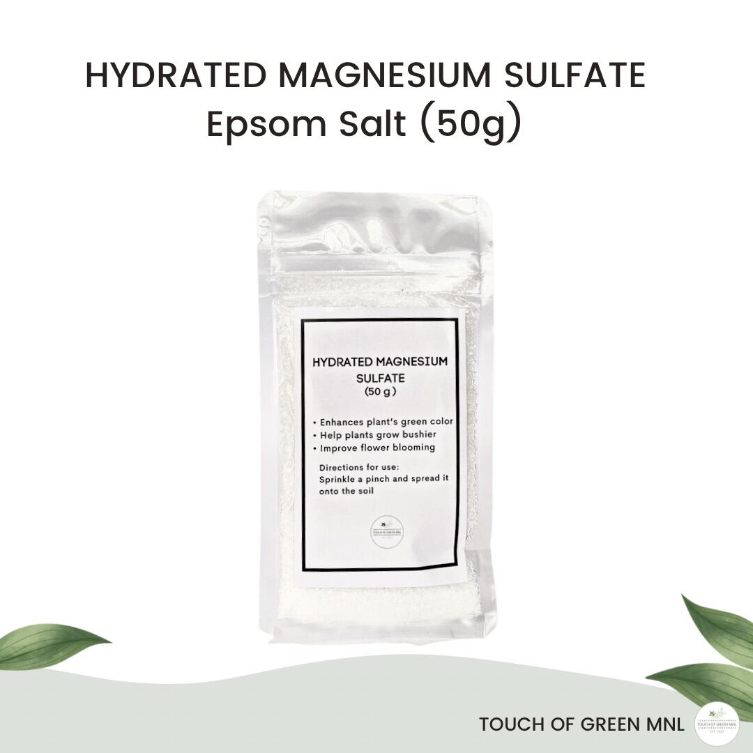 MAGNESIUM HYDRATED SULFATE (50g) Epsom Salt Lazada PH