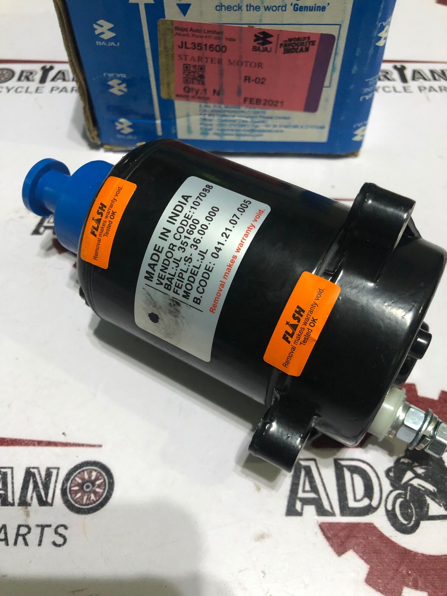 ROUSER NS200 STARTER MOTOR JL351600 | Lazada PH